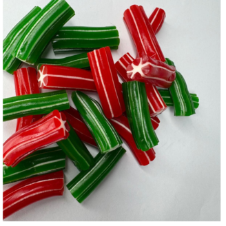 Żelki pałeczki Zielono-Czerwone 50g