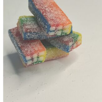 Kwaśne Kolorowe Bloczki 50g