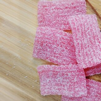 Mini Paski Truskawkowe 50g