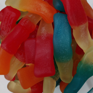 Kolorowe Owocowe Butelki 50g